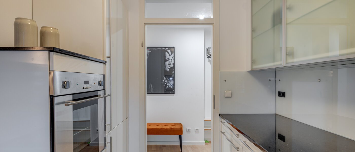 Maisonette-gallerileilighet München Maxvorstadt 03 Kjøkken 13317
