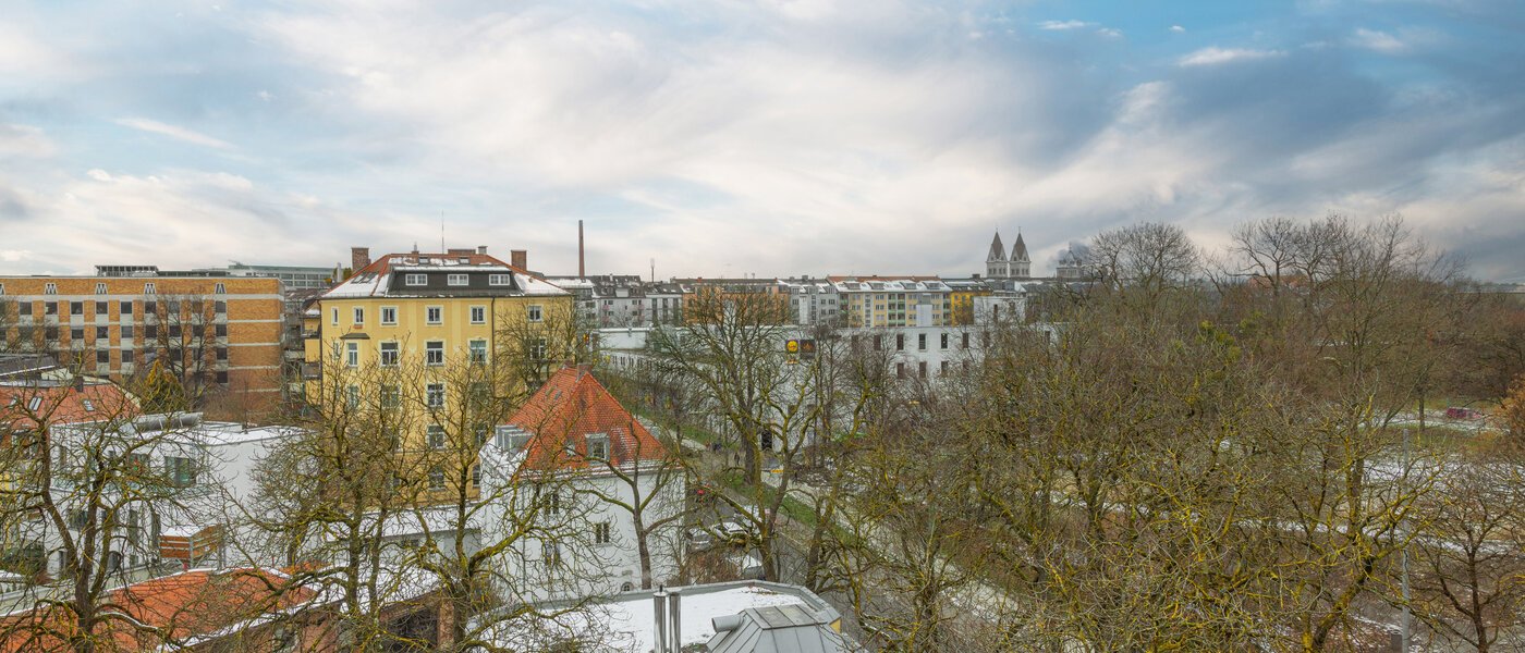 Maisonette-gallerileilighet München Maxvorstadt 03 Utsikt 13317