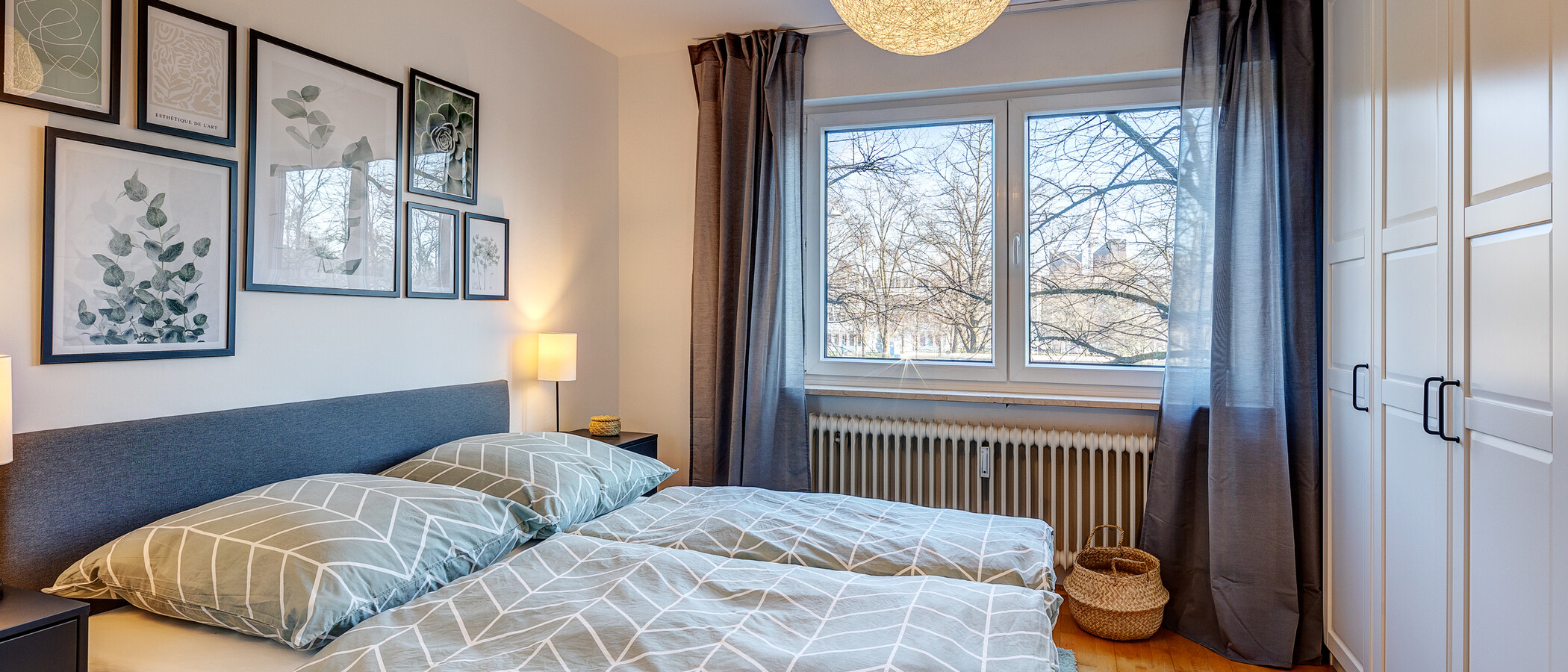 Плоский München Neuhausen 02 Спальня 13344