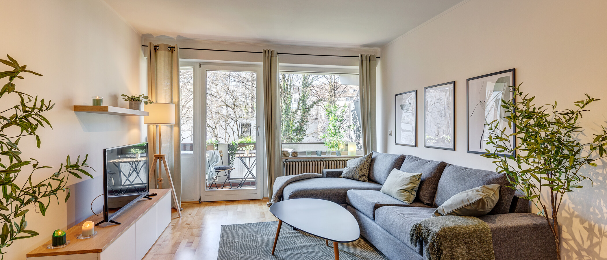 Плоский München Neuhausen 01 Житлова зона 13344
