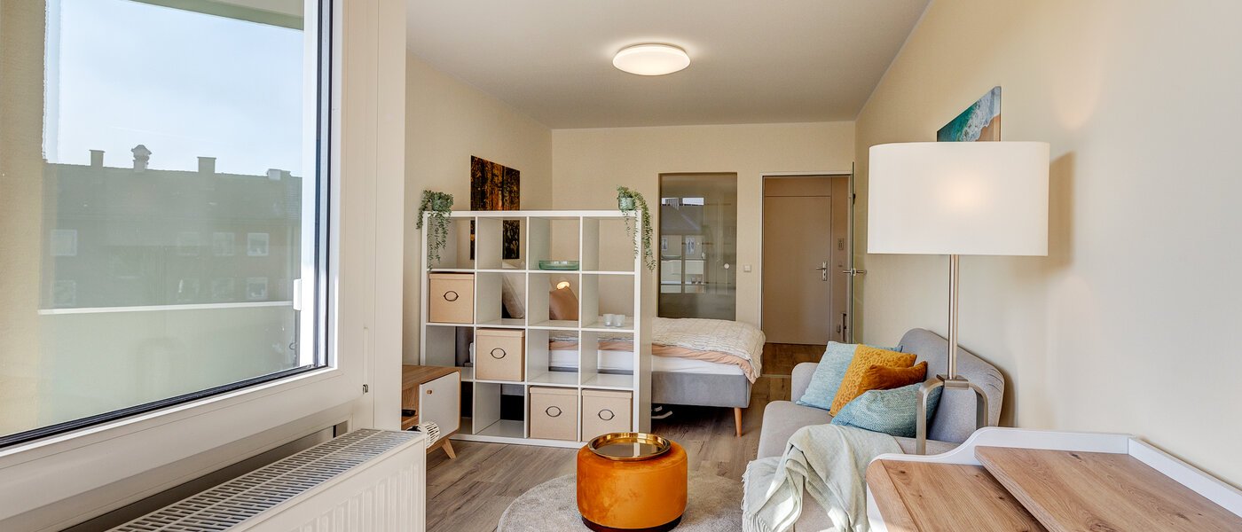 Plano München Milbertshofen 02 Área de estar 13348