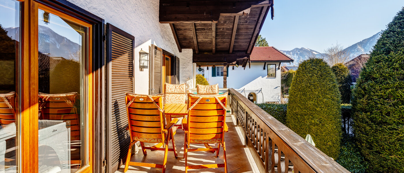 Самостоятелна къща Rottach-Egern 01 Балкон 13349