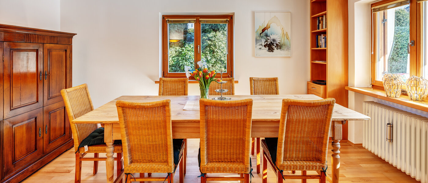 Самостоятелна къща Rottach-Egern 01 Трапезария 13349