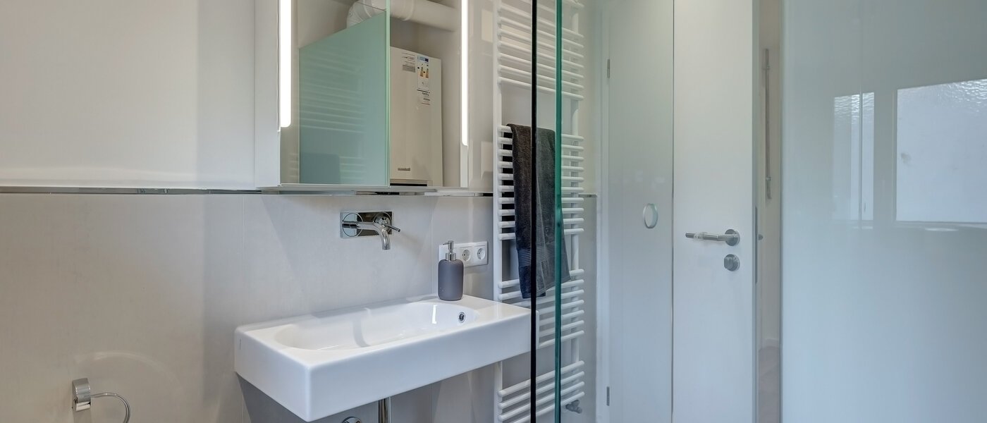 Düz München Maxvorstadt - Westen 02 Banyo 13363