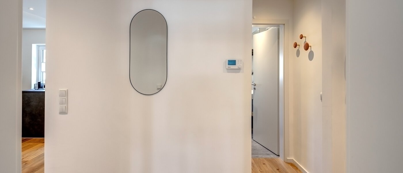 Düz München Maxvorstadt - Westen 02 Koridor/koridor geçidi 13363