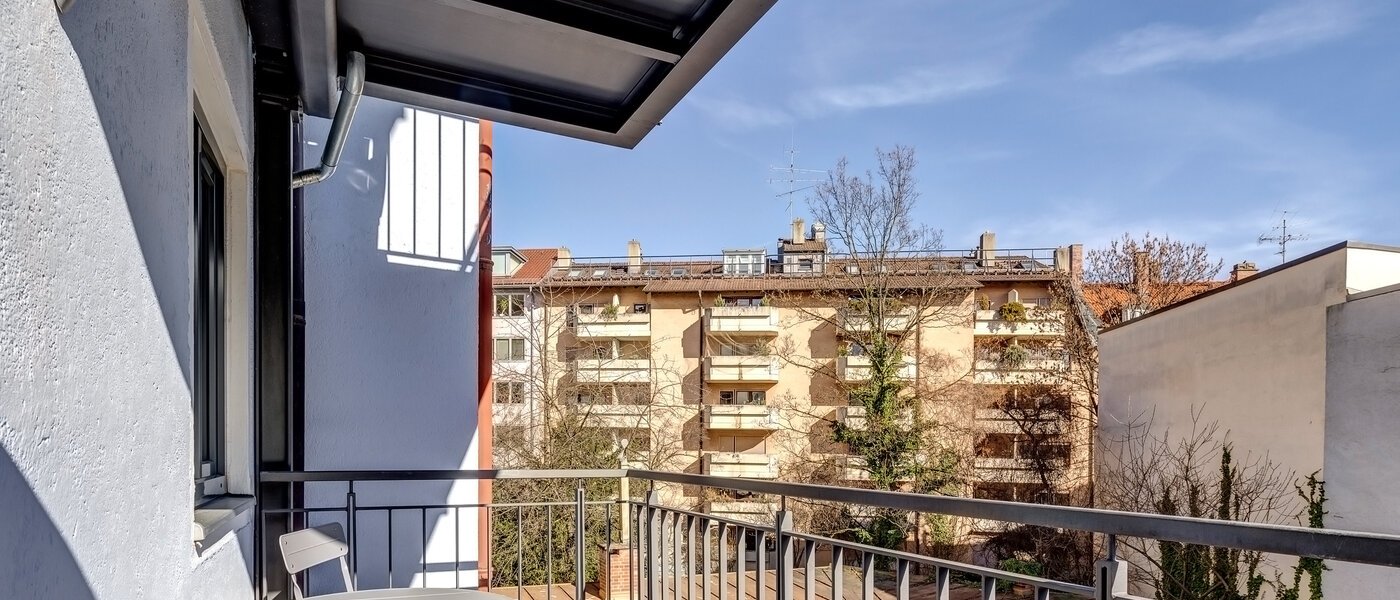 Düz München Maxvorstadt - Westen 01 1. balkon 13363