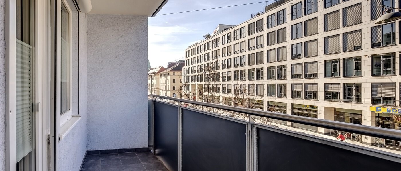 Düz München Maxvorstadt - Westen 01 2. balkon 13363