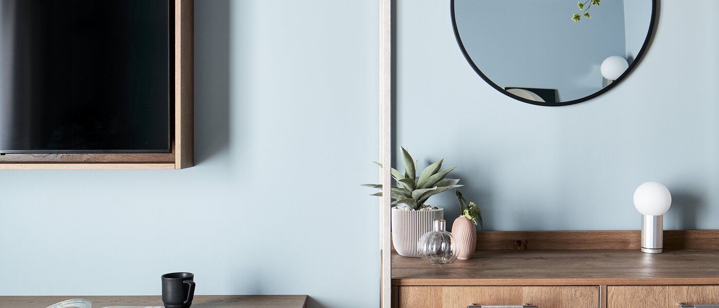 플랫 München Ludwigsvorstadt 03 거실 공간 13370