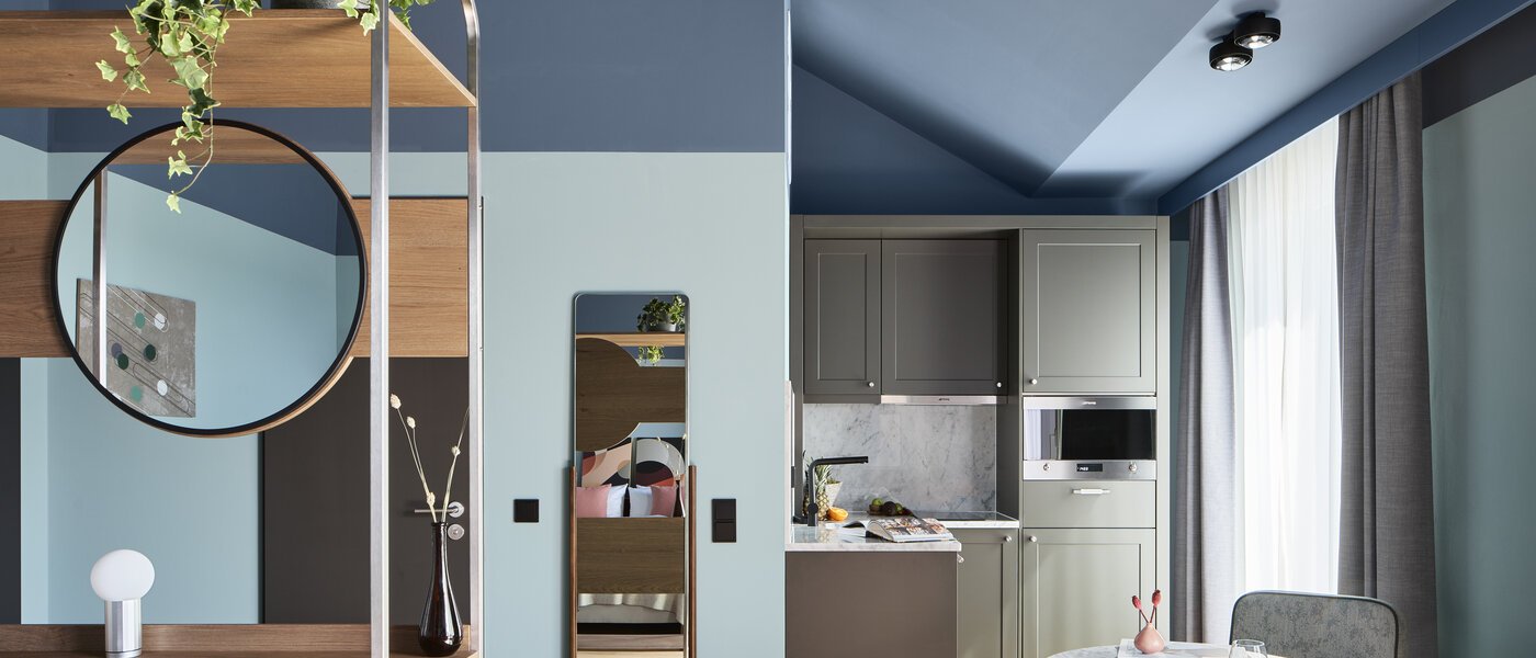 Ravna stran München Ludwigsvorstadt 01 Kuhinja 13385