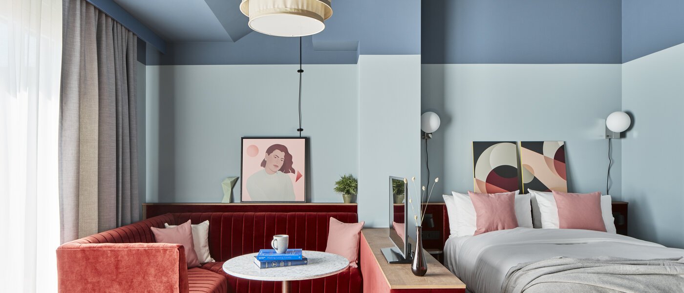 Ravna stran München Ludwigsvorstadt 01 Dnevni prostor 13385