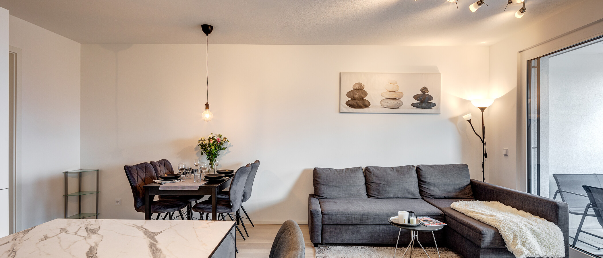 Ploché München Neuperlach 06 Obývacia časť 13388
