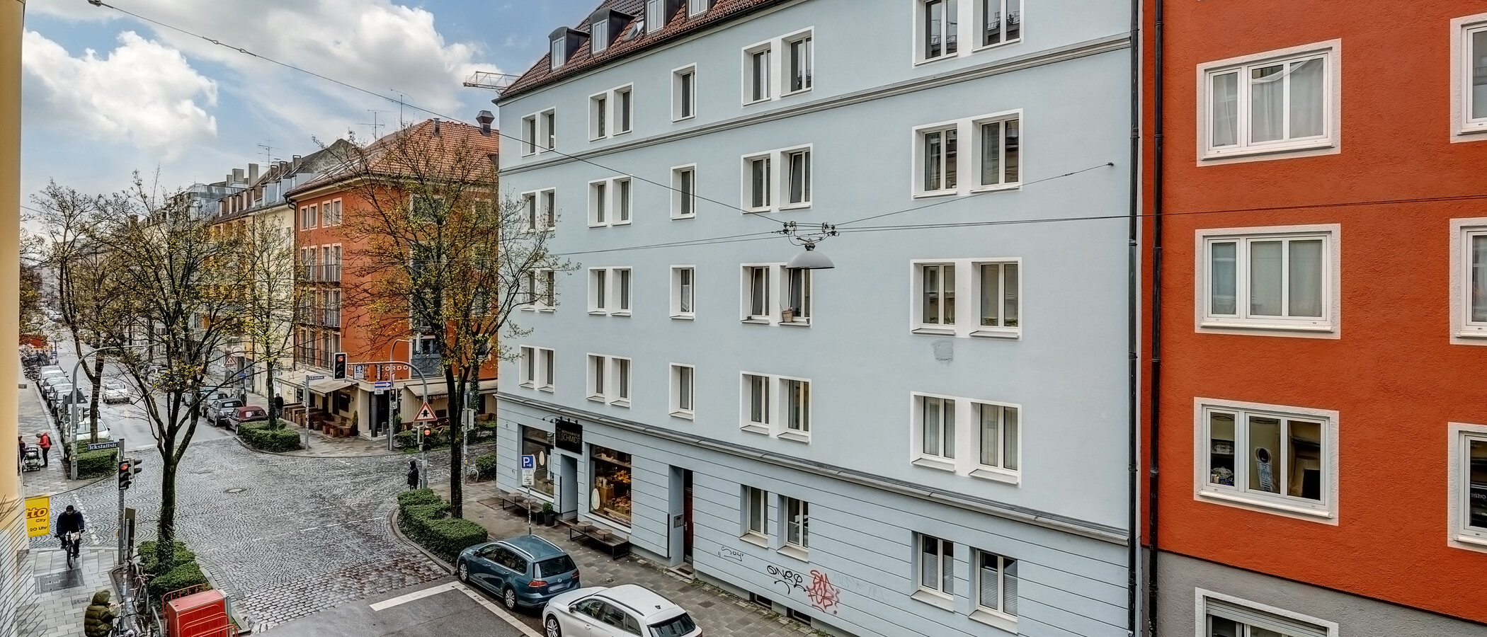 Platt München Glockenbachviertel 04 Utsikt 13391
