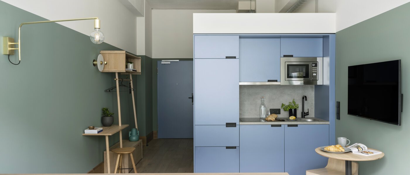 Ploché München Obersendling 05 Obývací prostor 13393