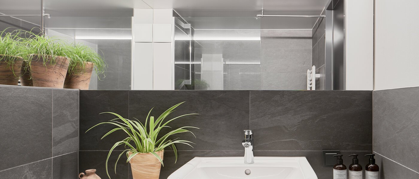 Maisonette daire München Obersendling 01 Banyo 13394