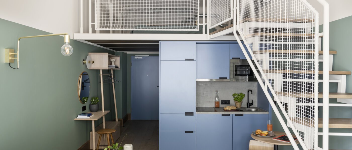 Maisonette daire München Obersendling 08 Yaşam alanı 13394