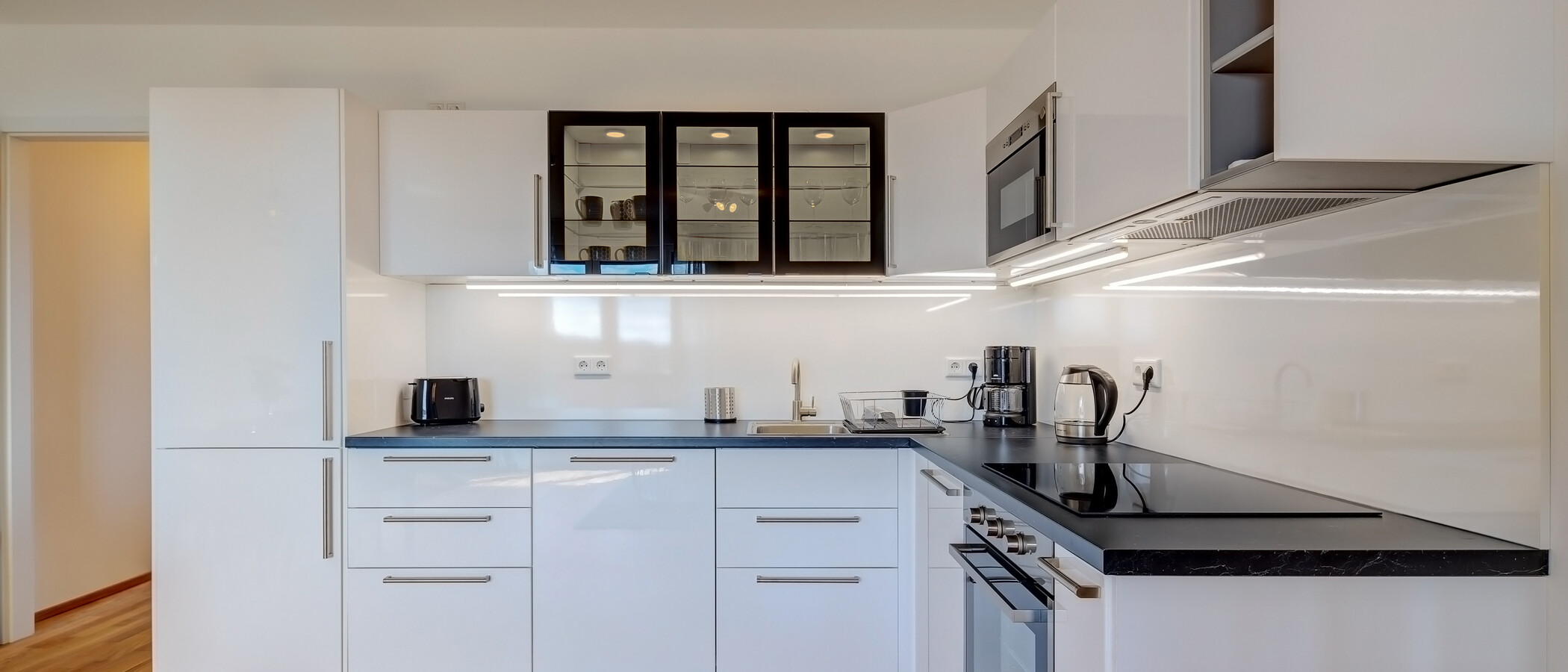 플랫 München Moosach 01 주방 13403