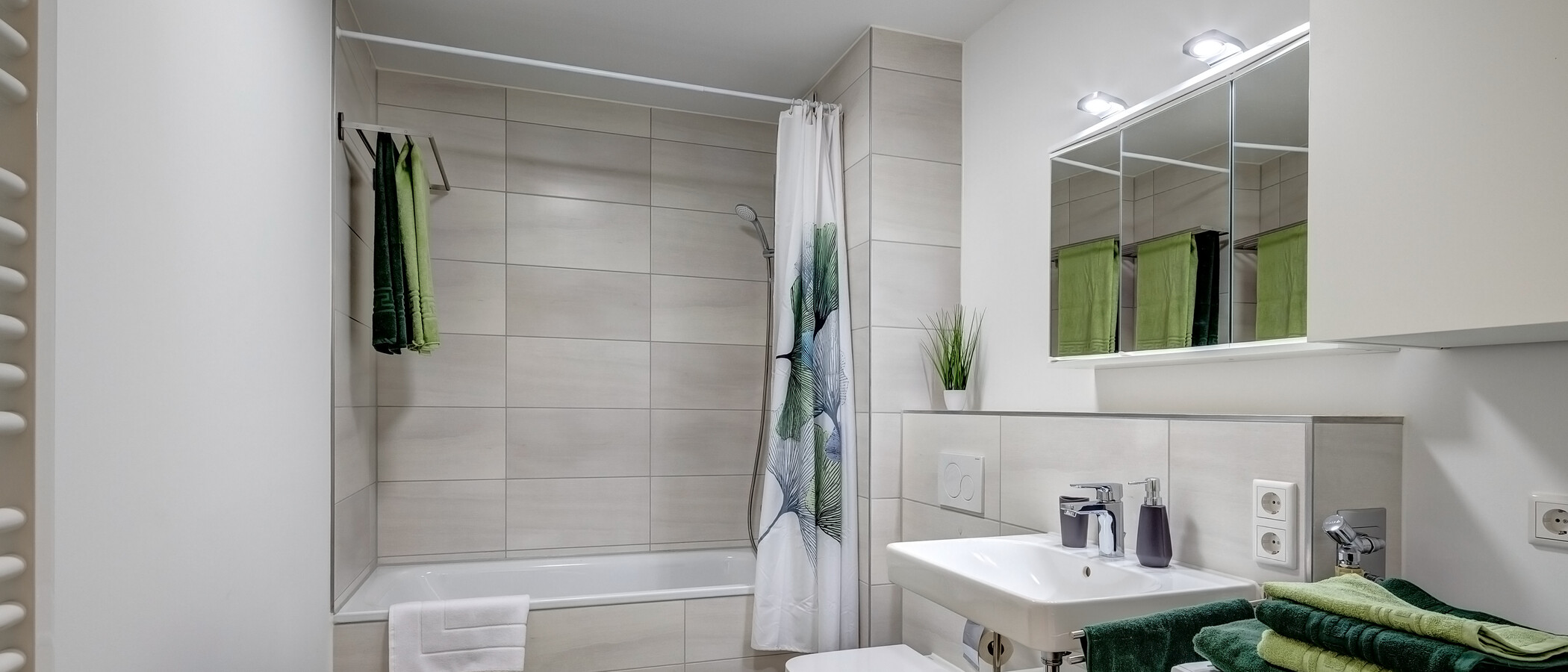 플랫 München Moosach 01 욕실 13403