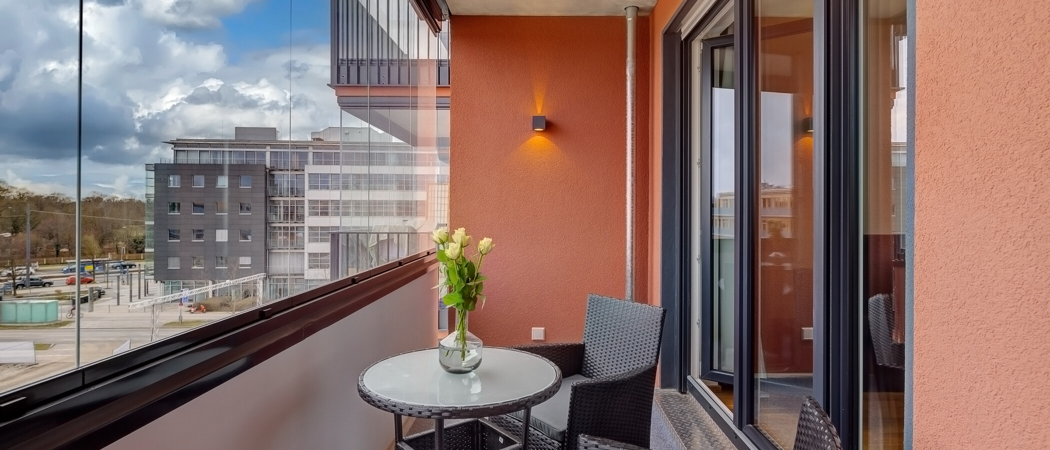 플랫 München Moosach 02 Loggia 13403