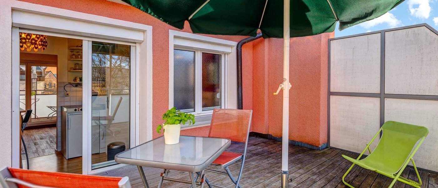 Plat München Maxvorstadt - Westen 02 Terasă pe acoperiș 13405