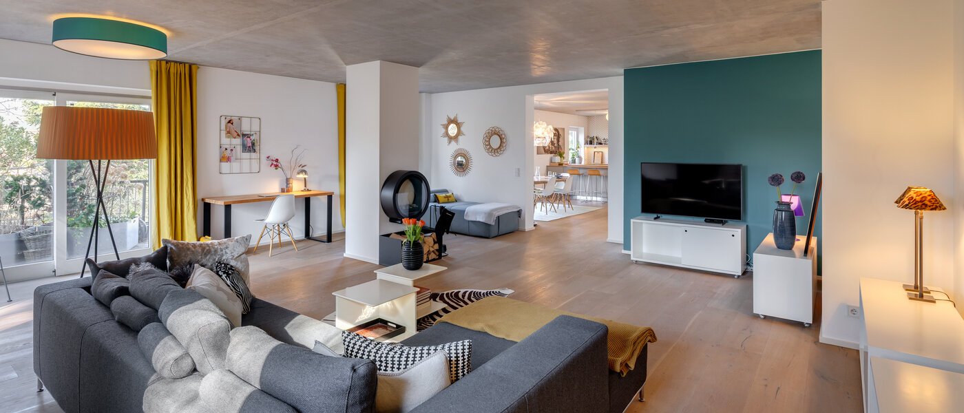 Penthouse-lejlighed München Solln 02 Stue 13410