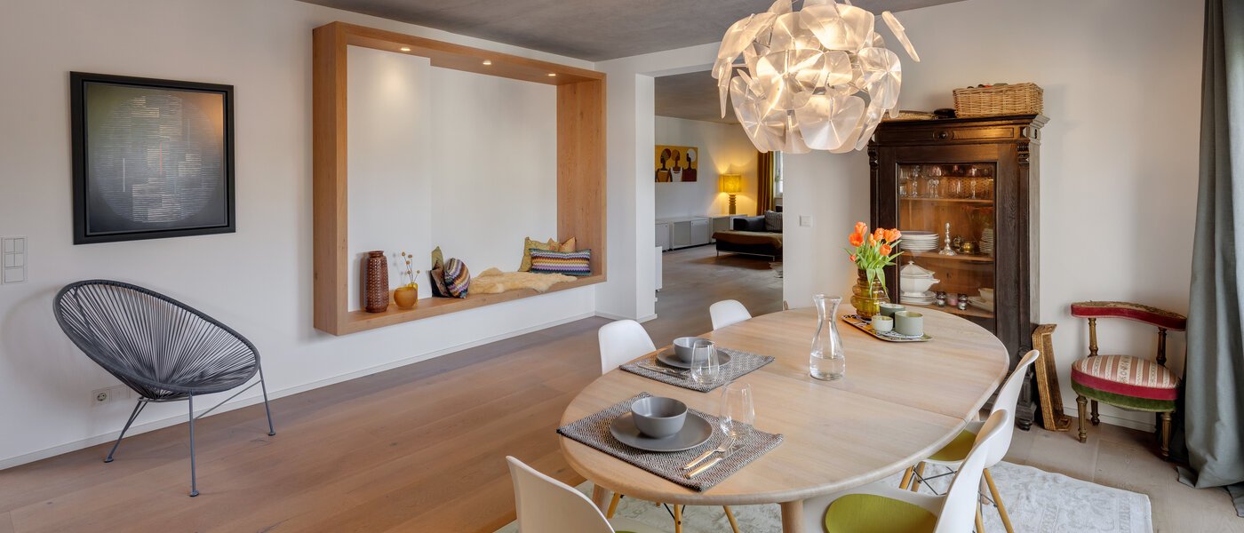 Penthouse-lejlighed München Solln 02 Spiseplads 13410