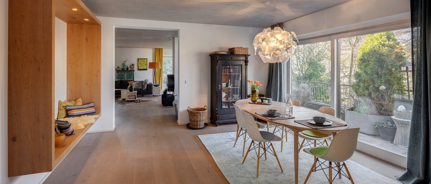 Penthouse-lejlighed München Solln 04 Spiseplads 13410