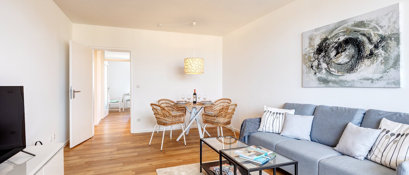 플랫 München Aubing 03 거실 공간 13422