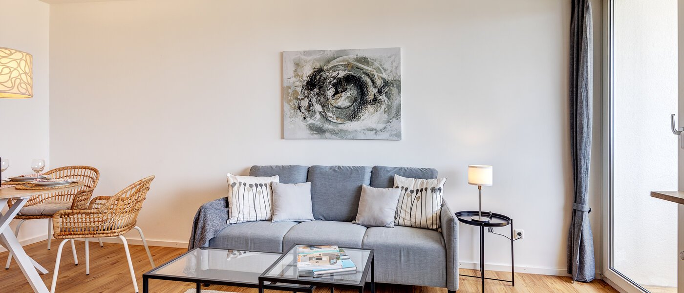 플랫 München Aubing 05 거실 공간 13422