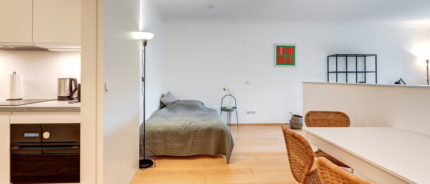 Ploché München Schwabing - Alte Heide 04 Obývacia časť 13448