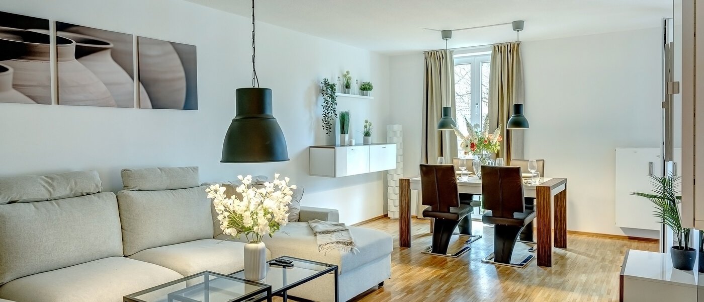 Flad München Moosach 01 Opholdsområde 13457