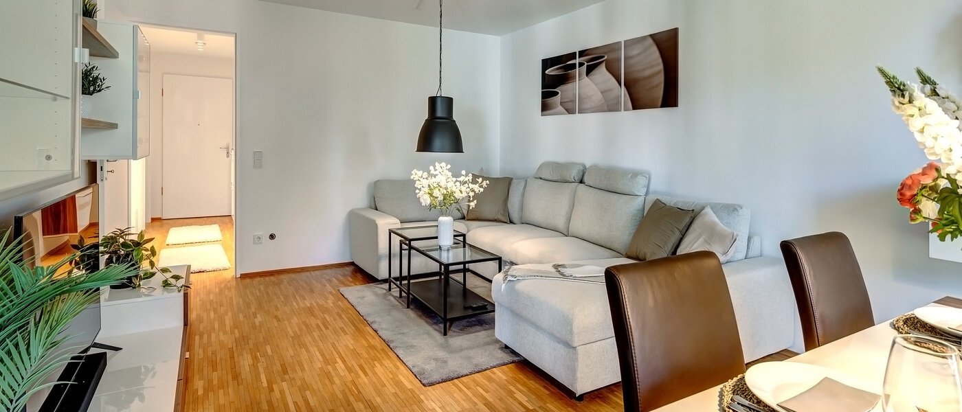 Flad München Moosach 05 Opholdsområde 13457