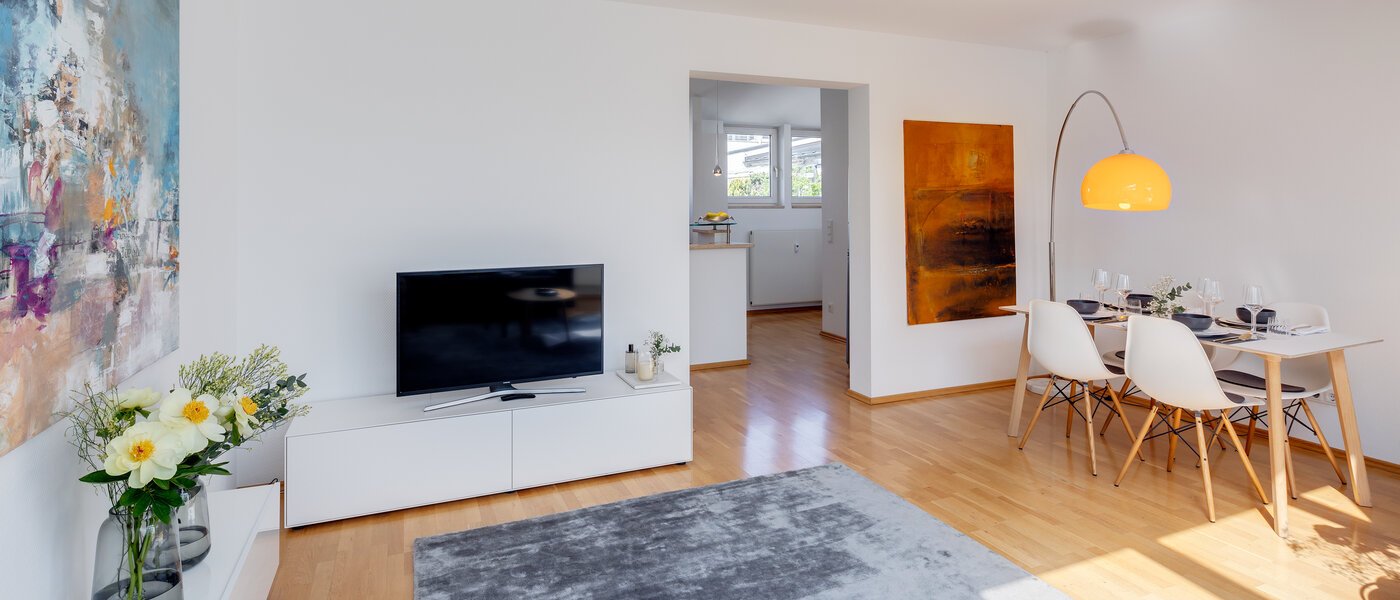 Tagterrasse-lejlighed München Maxvorstadt - Westen 05 Opholdsområde 13461