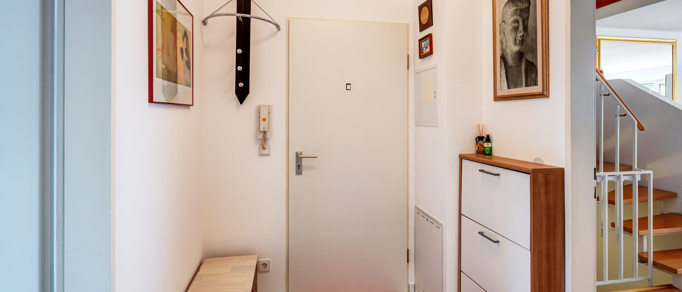 Apartamento maisonette München Waldperlach 01 Corredor/passagem 13502