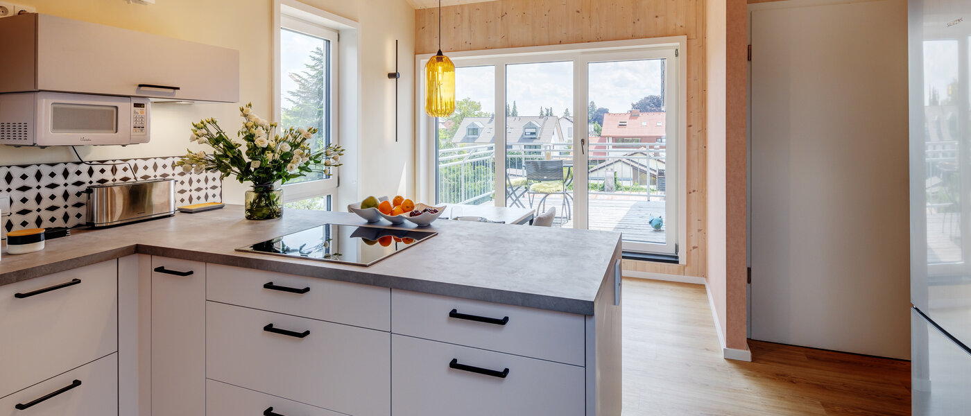 Мансардна квартира München Berg am Laim 04 Кухня 13504