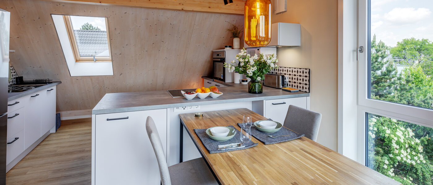 Мансардна квартира München Berg am Laim 05 Кухня 13504