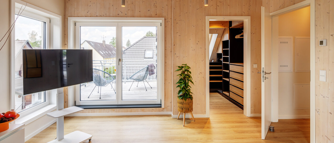 Мансардна квартира München Berg am Laim 02 Житлова зона 13504