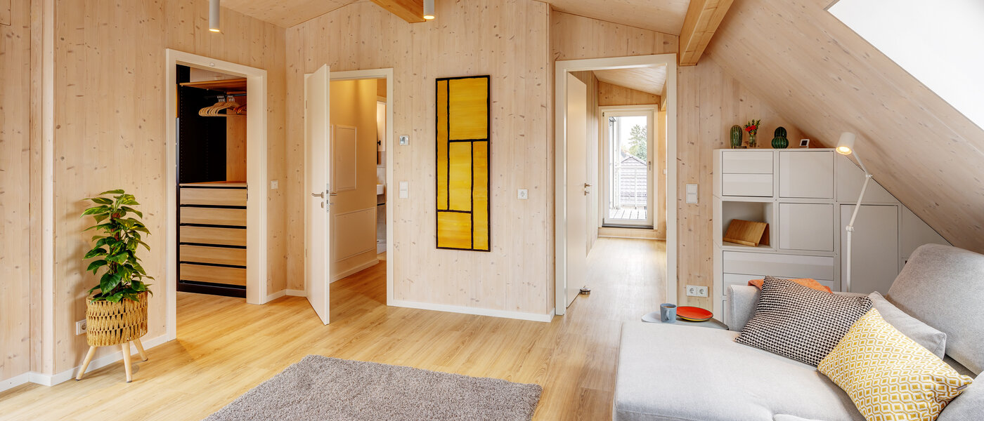 Мансардна квартира München Berg am Laim 03 Житлова зона 13504