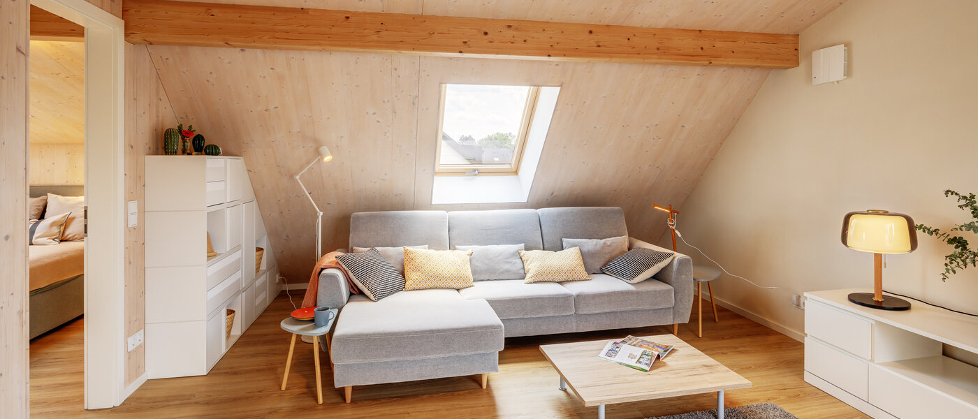 Мансардна квартира München Berg am Laim 04 Житлова зона 13504