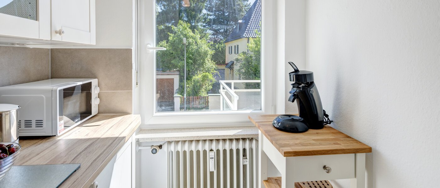 Плоский München Harlaching 02 Кухня 13522