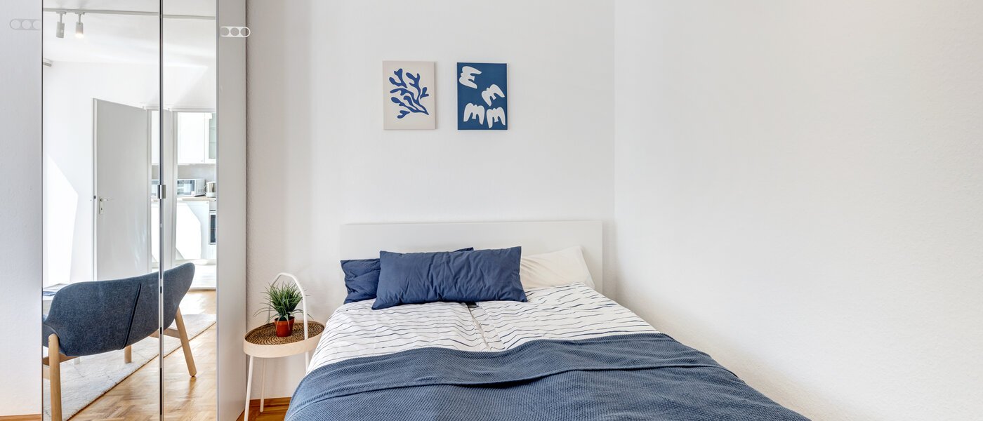 Плоский München Harlaching 01 Спальна зона 13522