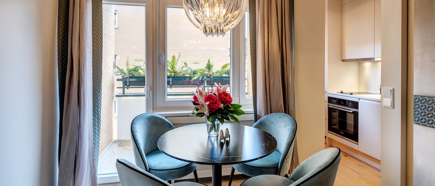 Плосък München Schwabing-West 02 Дневна зона 13523