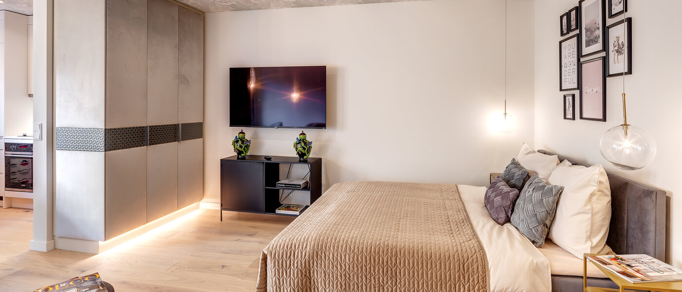 Плосък München Schwabing-West 04 Дневна зона 13523