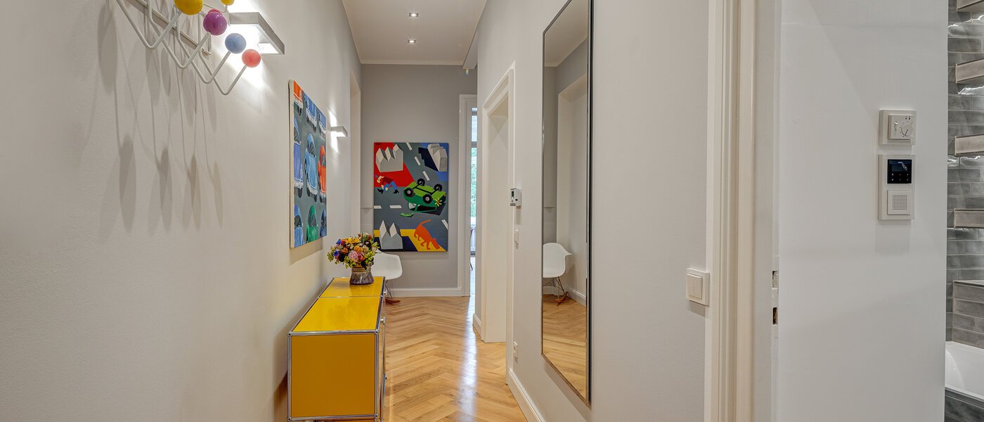 Ploché München Isarvorstadt 02 Chodba/priestor 13525