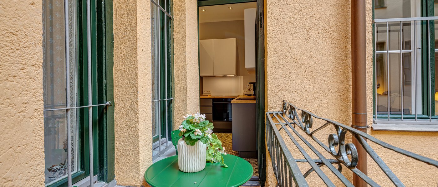 Ploché München Isarvorstadt 02 Balkón 13525