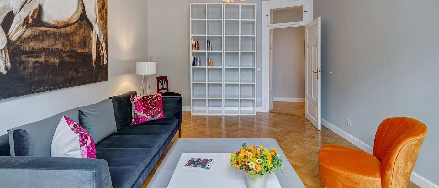 Ploché München Isarvorstadt 03 Obývacia časť 13525