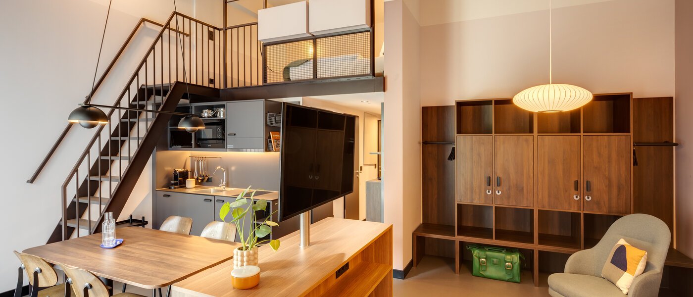 Leilighet Maisonette München Neuperlach 03 Stue og oppholdsrom 13536