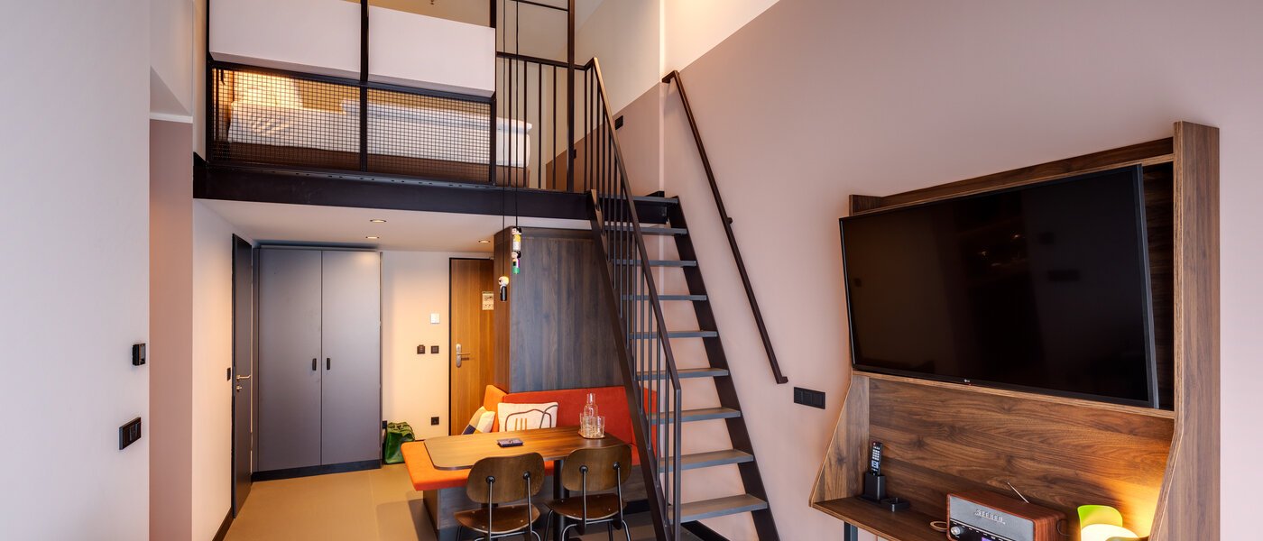 Maisonette lakás München Neuperlach 01 Nappali 13537