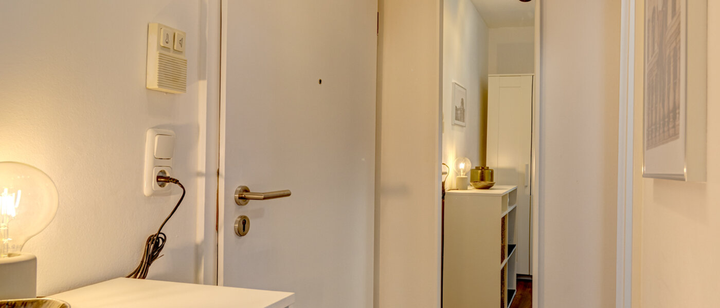 Düz München Untermenzing 01 Koridor/koridor geçidi 13539