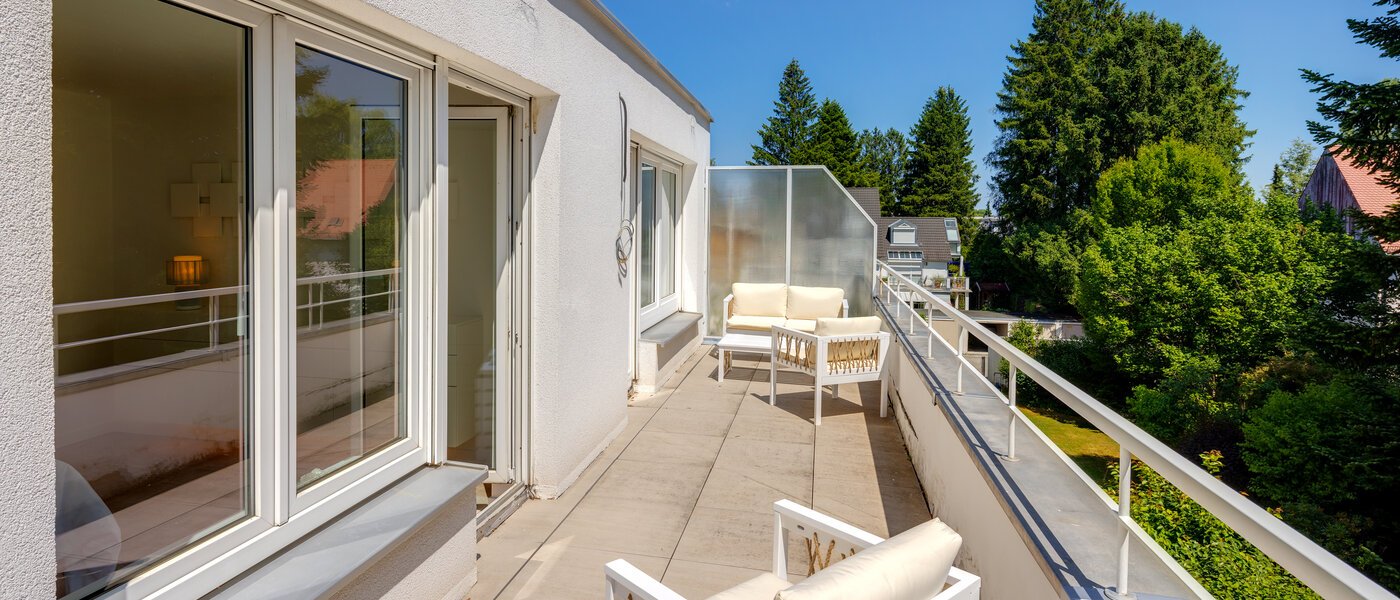 펜트하우스 플랫 Unterhaching 01 옥상 테라스 13549