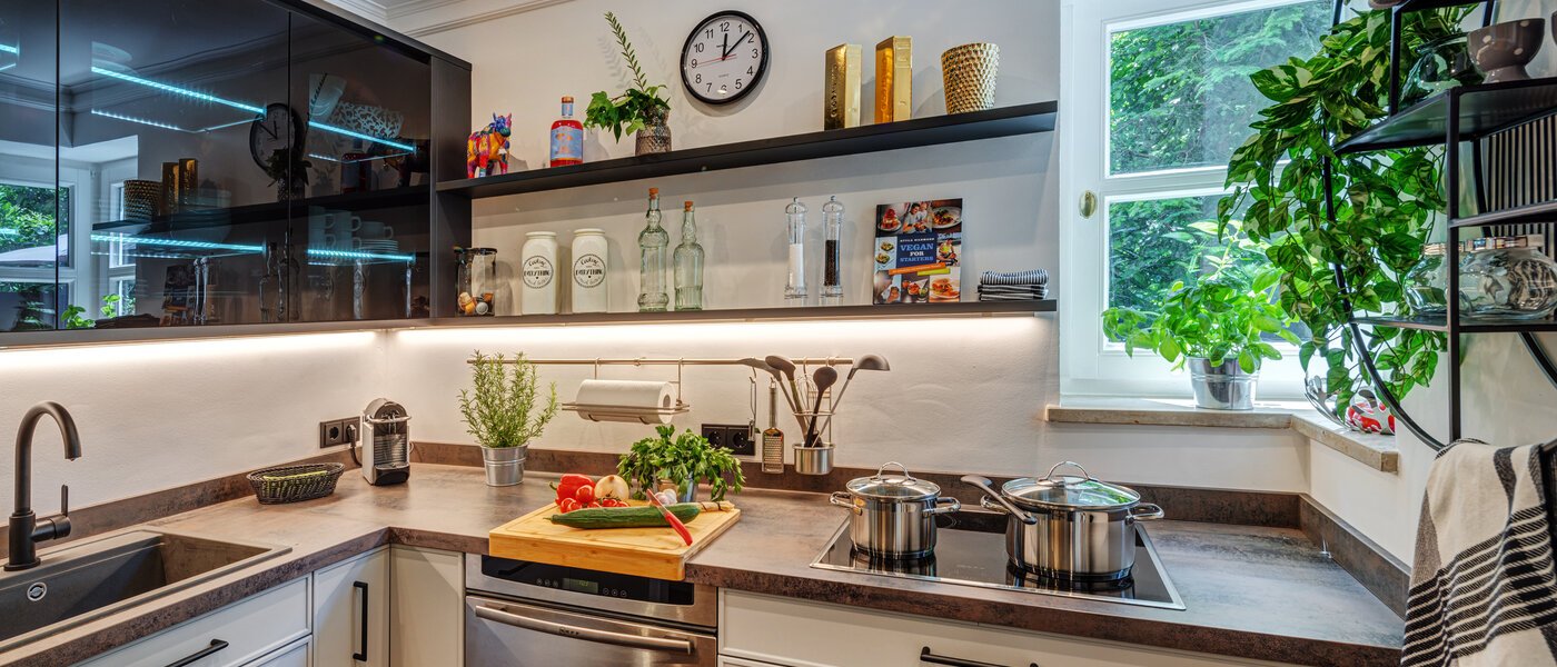 플랫 München Nymphenburg 02 주방 13556